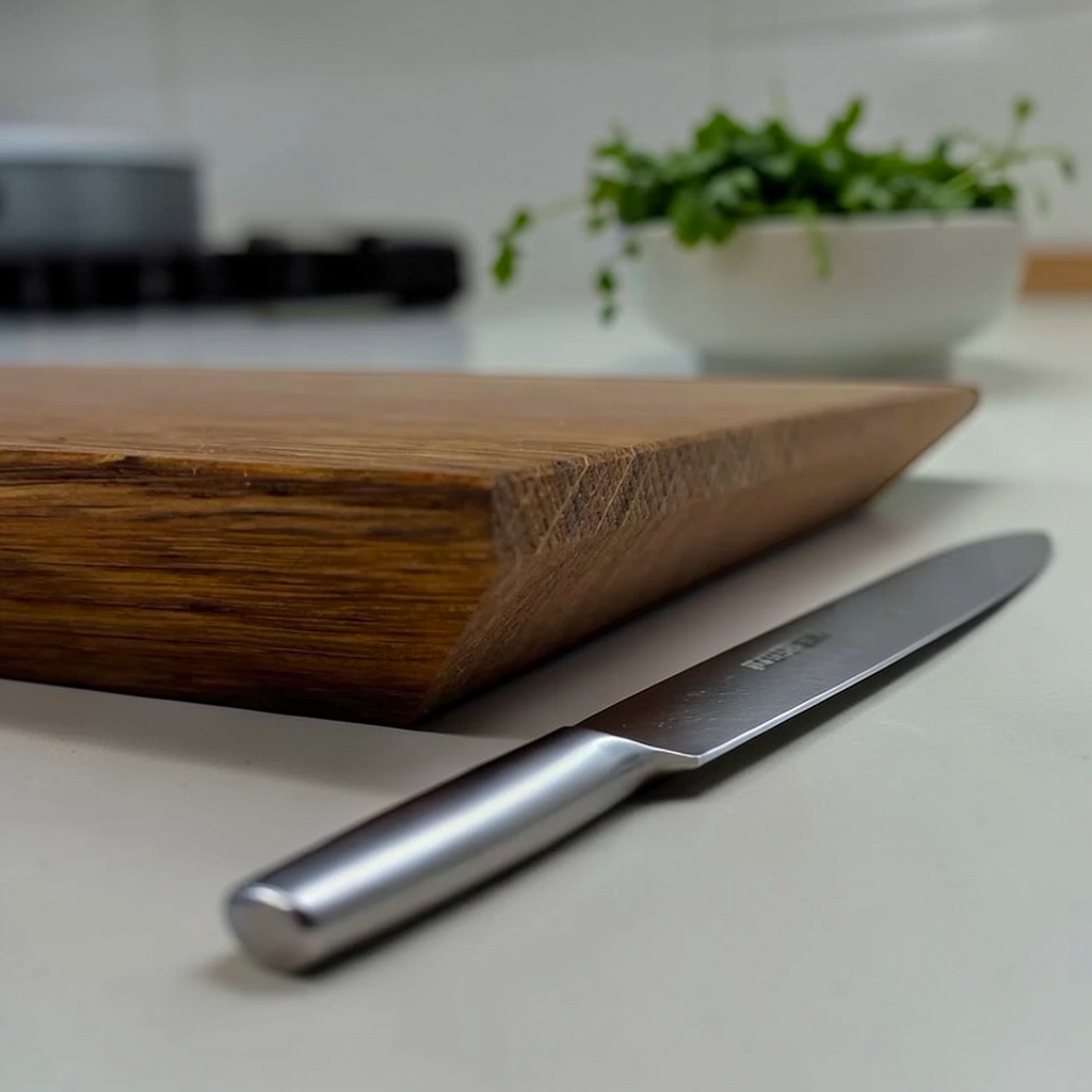 Massives Schneidebrett - Eiche