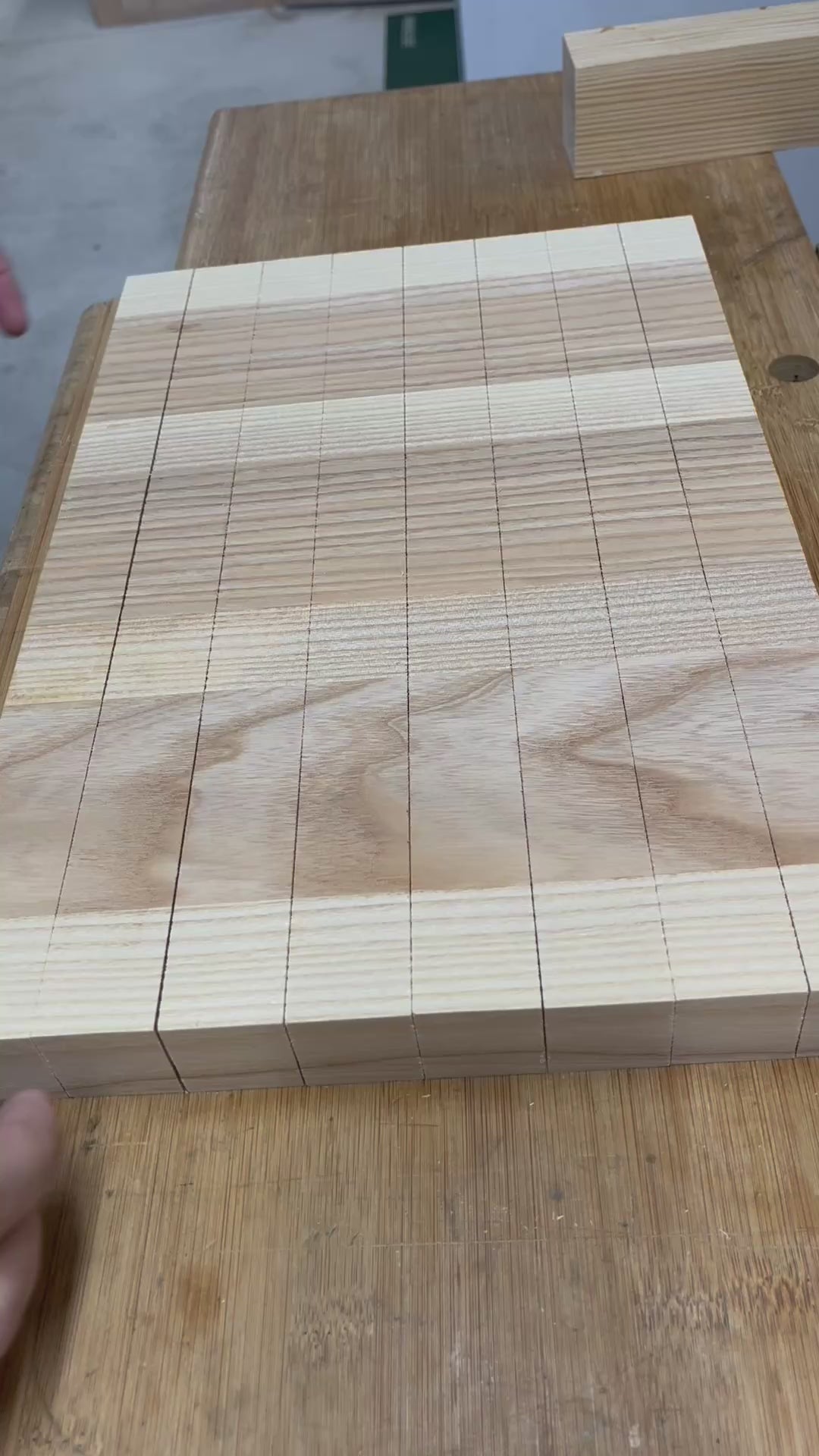 Stirnholz Schneidebrett aus Ahorn